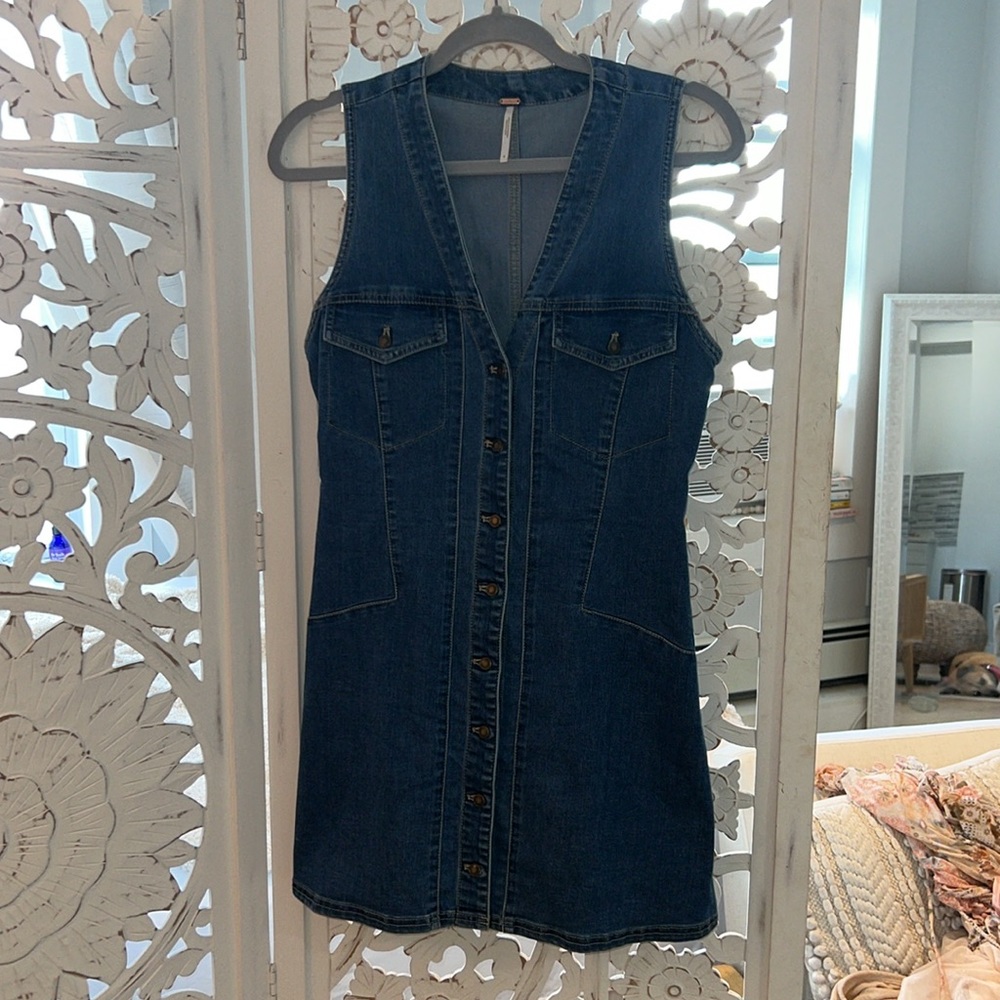Free People Denim Dress